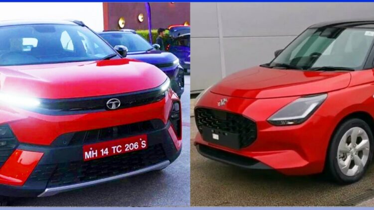 New Car Launches in India in May 2024 Tata Nexon Icng new Maruti Swift