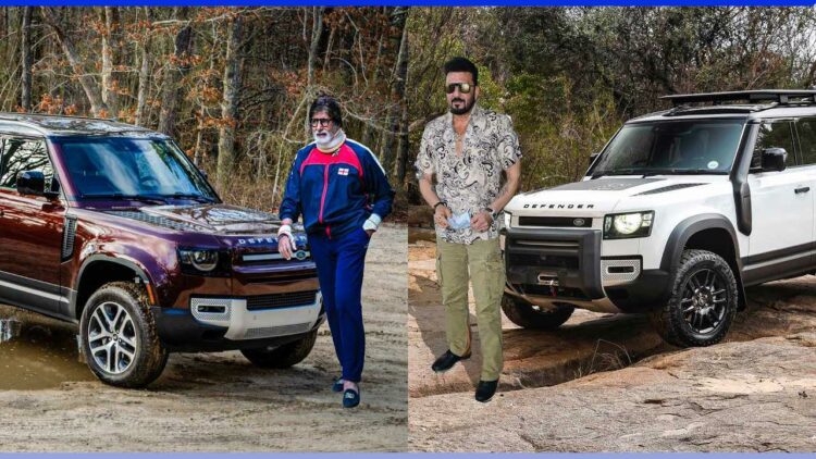 Bollywood Actors Land Rover Defender