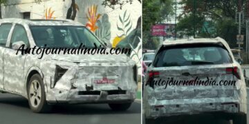 Mahindra XUV.e8 Spotted Testing