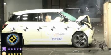 new generation Maruti Swift Bharat NCAP 5-star