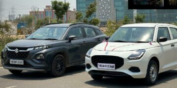 New Maruti Swift vs Fronx Drag Race