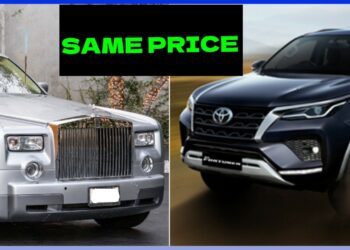 Rolls Royce Phantom at Same Price as Toyota Fortuner