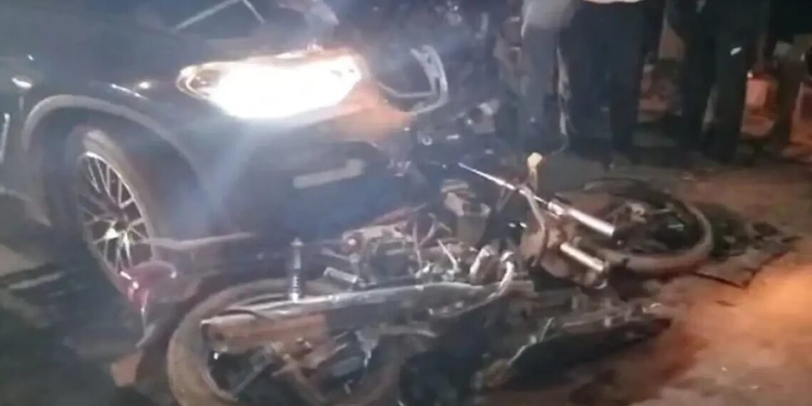 Speeding BMW Kills Young Biker