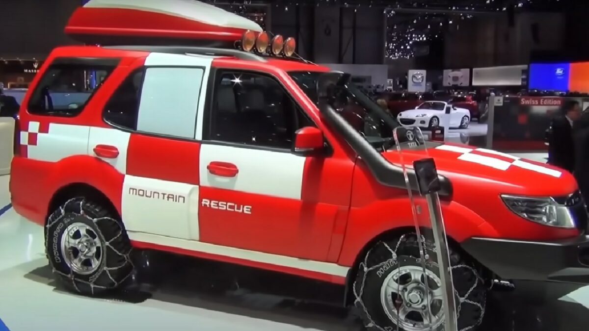 Tata Safari Mountain Rescue Concept