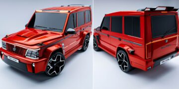 Tata Sumo Digital Concept Front and Rear