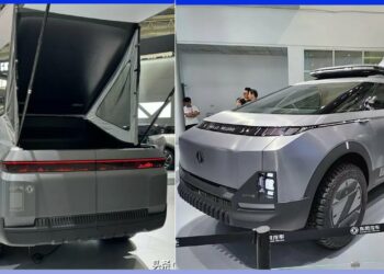 Tesla Cybertruck Copycat from China from Dongfeng