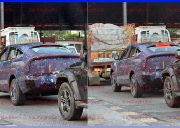 Mahindra BE.05 Spied Testing - Sequential LED Turn Indicators Revealed