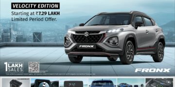 Maruti Fronx Velocity Edition Starts at Rs 729 Lakh