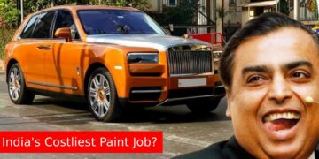 Mukesh Ambani Rolls Royce Cullinan 1 Crore Paint