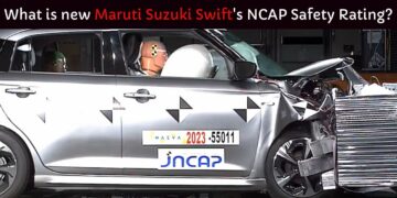 New Maruti Swift Safety Rating NCAP Results