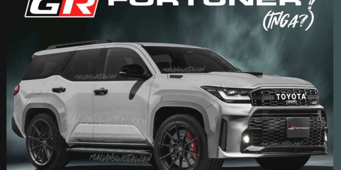 Next generation Toyota Fortuner Rendering   Front Three Quarters