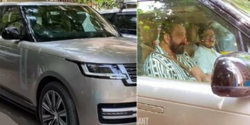 Sanjay Dutt New Range Rover