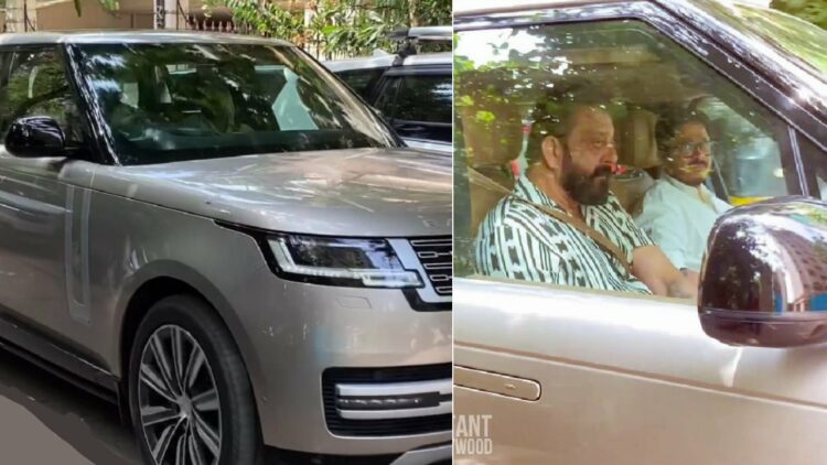 Sanjay Dutt New Range Rover