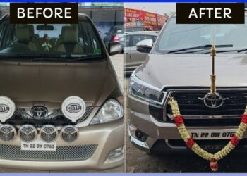 Toyota Innova Converted to Innova Crysta