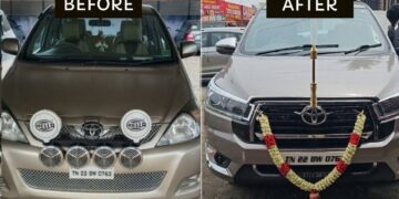 Toyota Innova Converted to Innova Crysta