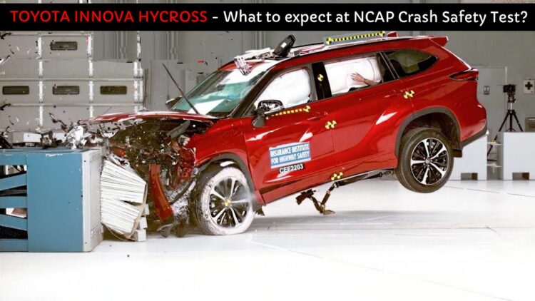 Toyota Innova Hycross Crash Safety Test