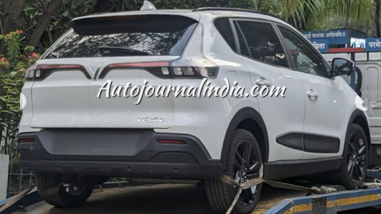 Vinfast Vf E34 Spied India Flatbed