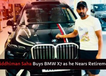 Wriddhiman Saha Buys BMW X7