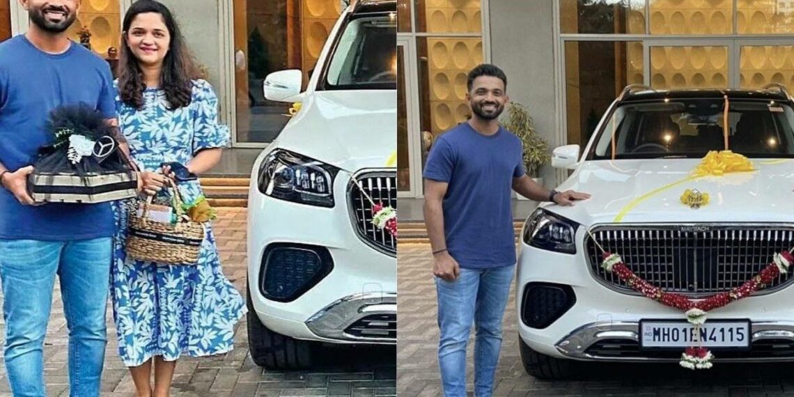 Ajinkya Rahane Buys Mercedes Maybach GLS600