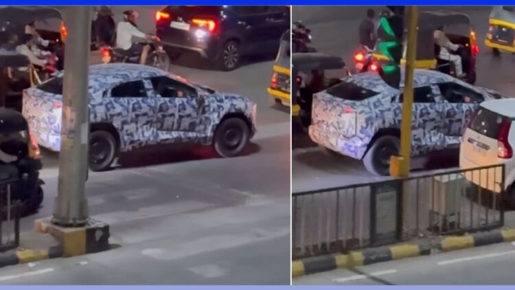 Mahindra Be05 Electric Suv Spotted Testing