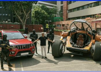 Mahindra Scorpio N with Bujji