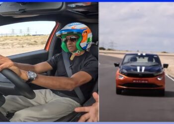 Narain Karthikeyan Drives Tata Altroz Racer