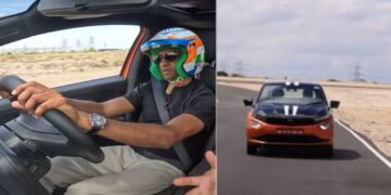 Narain Karthikeyan Drives Tata Altroz Racer