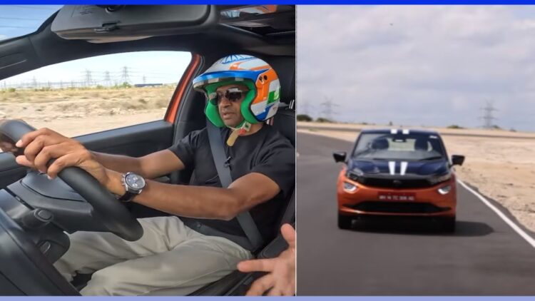 Narain Karthikeyan Drives Tata Altroz Racer