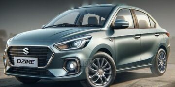 Next-Gen Maruti Dzire Digitally Rendered