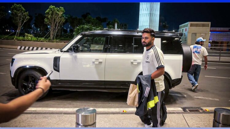 Rishabh Pant Buys Land Rover Defender