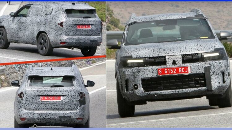 India bound Renault Duster Spotted Testing