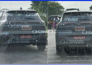 VinFast VF e34 Spied Testing in India