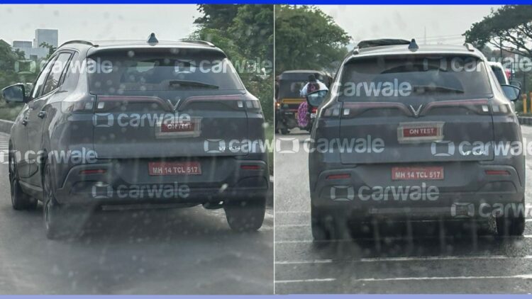 Vinfast Vf E34 Spied Testing in India