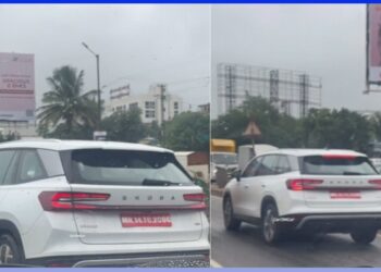 New-gen 2024 Skoda Kodiaq Spotted in India