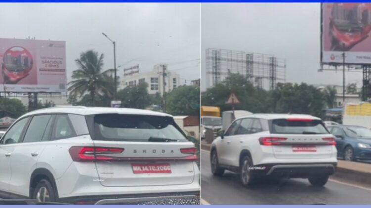 New gen 2024 Skoda Kodiaq Spotted in India