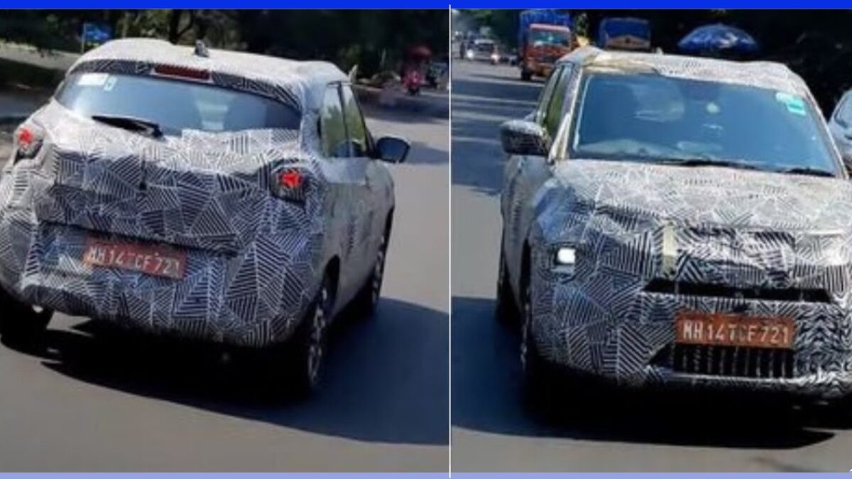 Tata Punch Facelift Spied