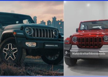 5-door Mahindra Thar Armada vs Jeep Wrangler Comparison