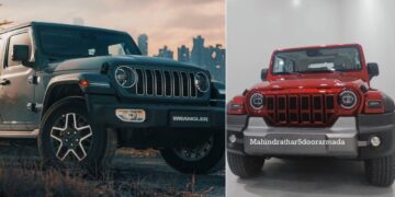 5-door Mahindra Thar Armada vs Jeep Wrangler Comparison