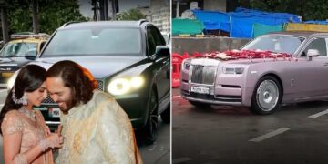 Cars at Anant Ambani Wedding   Bentley to Rolls Royce