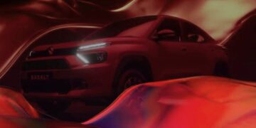 Citroen Basalt Teaser   Front Three Quarters