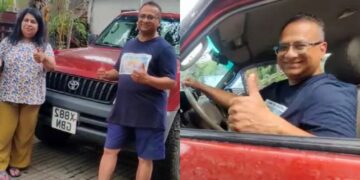 Man Drives Second Generation Toyota Land Cruiser Prado from London to Thane