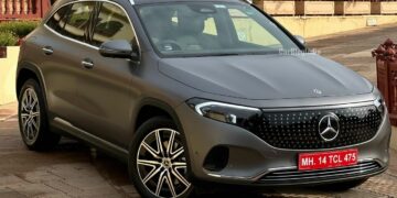 Mercedes Eqa India   Front Three Quarters