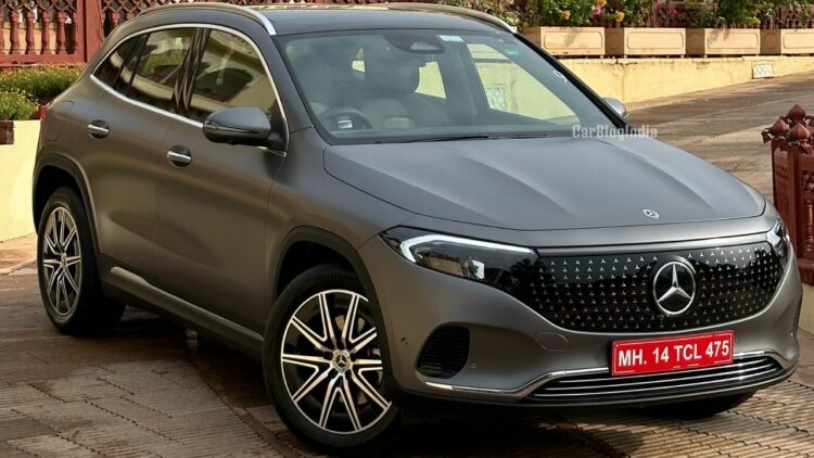 Mercedes Eqa India Front Three Quarters