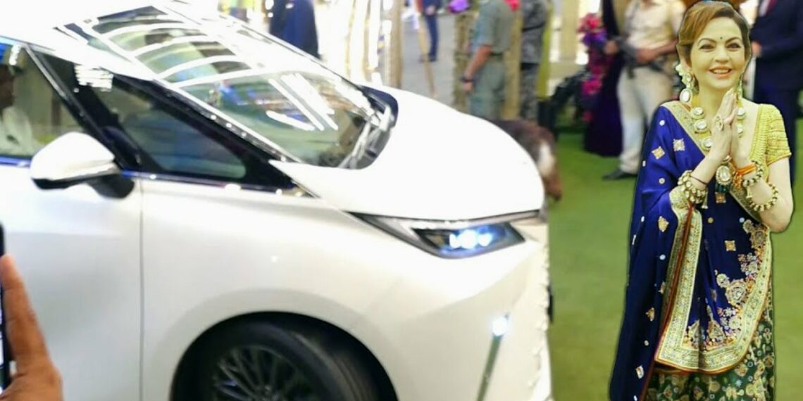 Nita Ambani Lexus LM350h