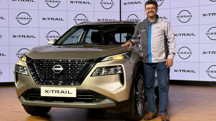 Saurabh Vatsa Md Nissan India New Nissan X trail Launch