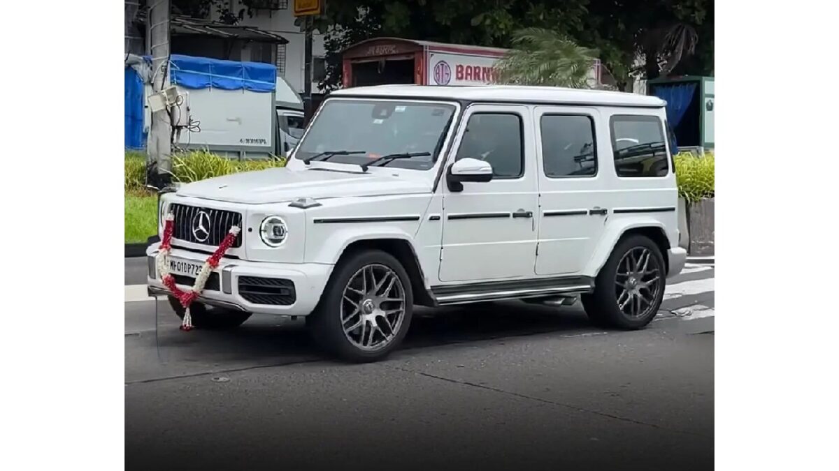 Mercedes benz Amg G63 at Anant Ambani's Wedding