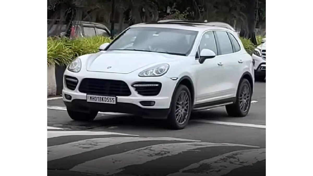 Porsche Cayenne at Anant Ambani's Wedding