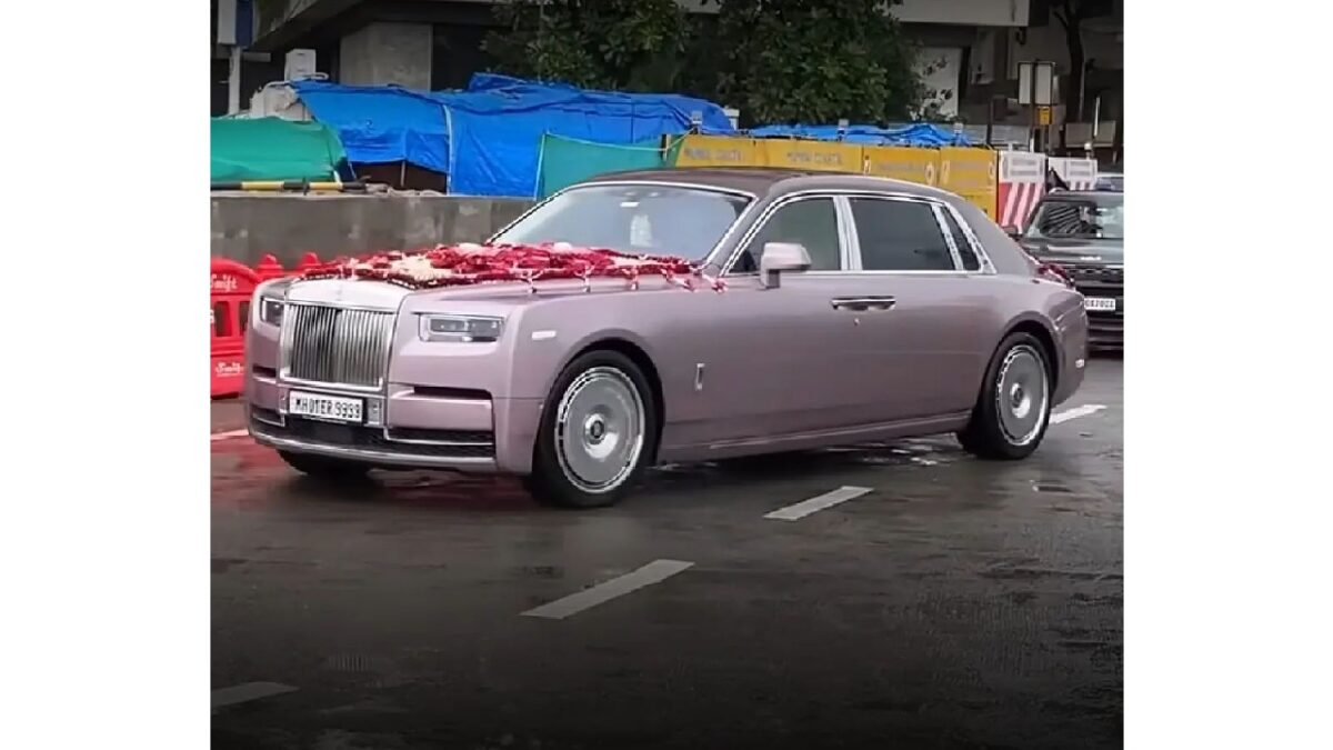 Rolls Royce Phantom at Anant Ambani's Wedding