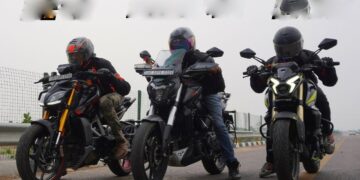 Bajaj Pulsar NS400Z vs Dominar 400 vs TVS RTR 310 Drag Race