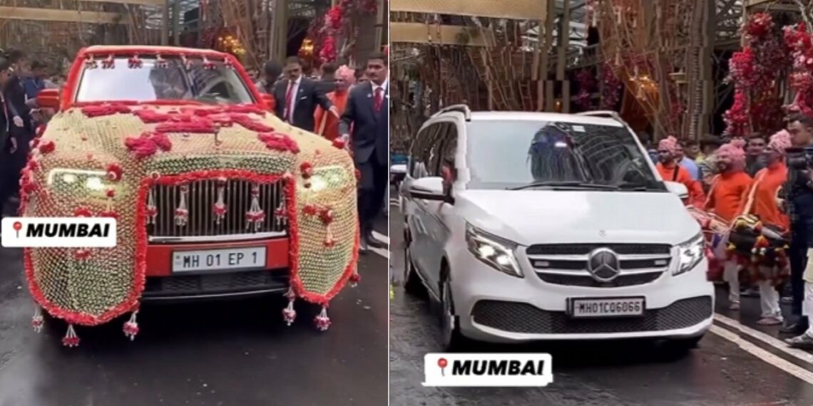 Car Convoy of Anant Ambani